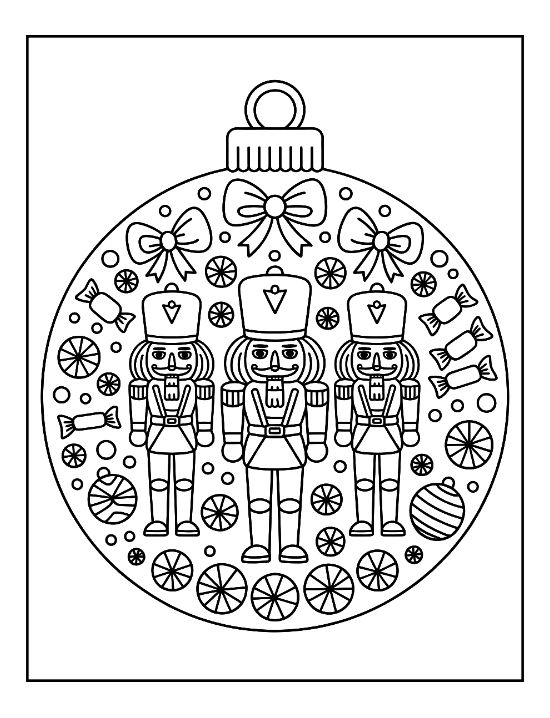 christmas-ornament-coloring - Page 33