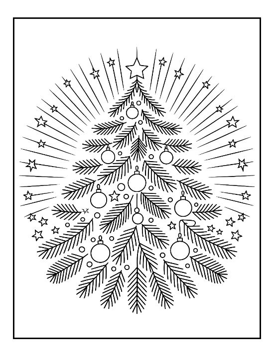 christmas-ornament-coloring - Page 5