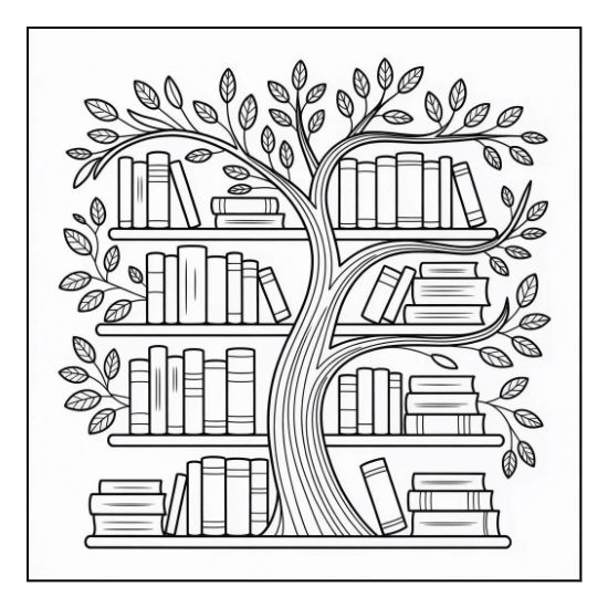 Cozy house coloring page for adults – design 31