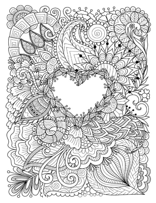 flower-coloring-pages-for-adults - Page 12