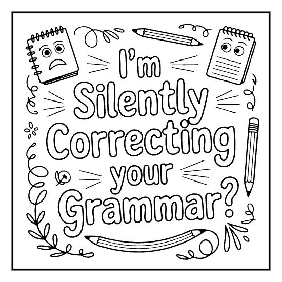 Stay home introvert humor quote coloring page, bold and easy adult sarcastic stress relief page