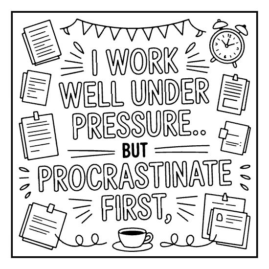 Don't want to people today introvert humor coloring page, bold and easy adult sarcastic page