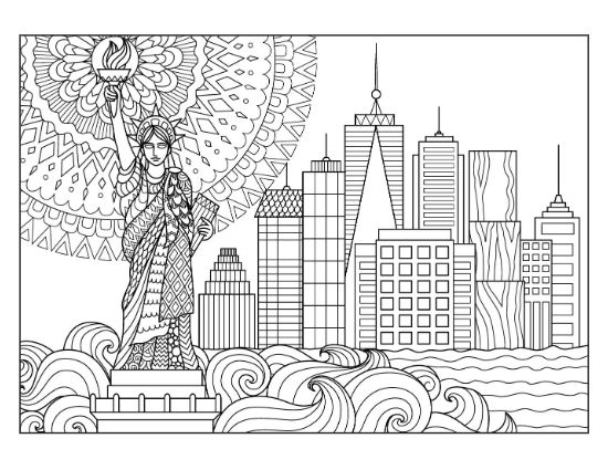 landscape-coloring-pages-for-adults - Page 1