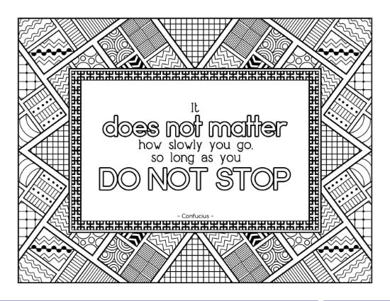 positive-quotes-coloring-pages-for-adults - Page 11