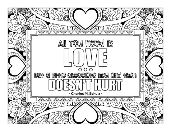 positive-quotes-coloring-pages-for-adults - Page 8