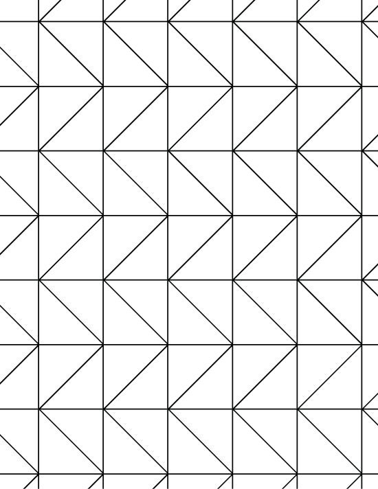 A soothing geometric grid pattern