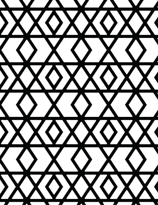 A geometric lattice pattern