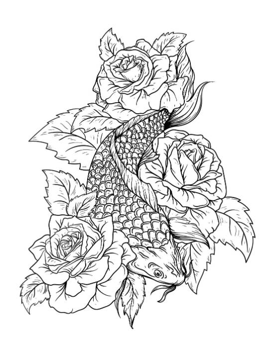 underwater-coloring-by-coloring-therapy-x - Page 1
