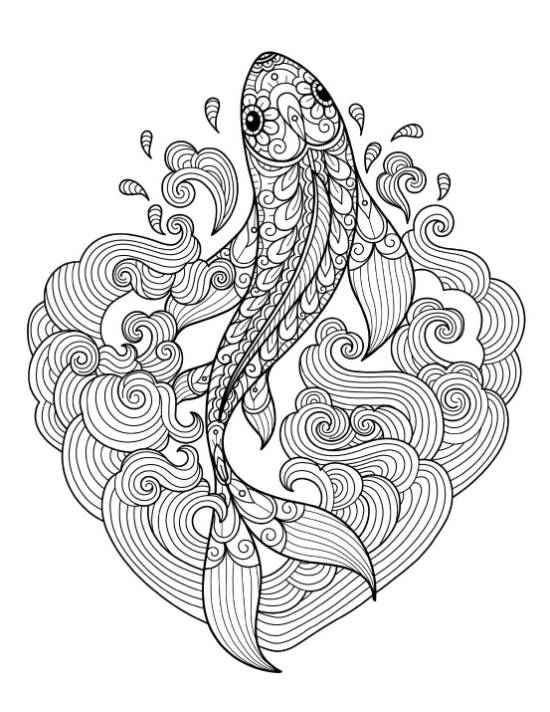 underwater-coloring-by-coloring-therapy-x - Page 4